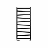 Crosswater Designer Towel Radiator Crosswater Wedge Designer Towel Rail in Metallic Black