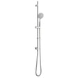 Vado Shower Riser Rail Vado Atmosphere Slide Rail with Multi Function Shower Handset and Outlet in Chrome