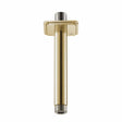 JTP Fixed Shower Arm Polished Gold JTP Grosvenor Shower Ceiling Arm
