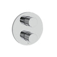 Crosswater Concealed Shower Valve Chrome Crosswater Lazo Crossbox 2 Outlet Multi-Flow Trimset
