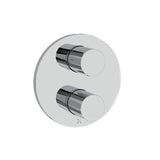 Crosswater Concealed Shower Valve Chrome Crosswater Lazo Crossbox 2 Outlet Multi-Flow Trimset