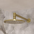 Crosswater Fixed Shower Arm Stainless Brushed Brass Effect Crosswater 3ONE6 Wall Shower Arm