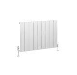 Eastbrook Panel Radiator Eastbrook Charlton Horizontal Designer Radiator - 600 x 850mm - Matt White