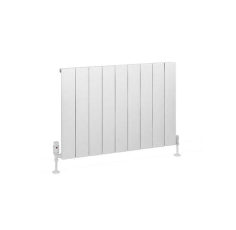 Eastbrook Panel Radiator Eastbrook Charlton Horizontal Designer Radiator - 600 x 850mm - Matt White