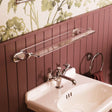 Burlington Shelf Chrome Burlington Guild Glass Shelf