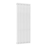 Reina Panel Radiator 1500 x 531mm / White Reina Neva Vertical Single Panel Central Heating Radiator