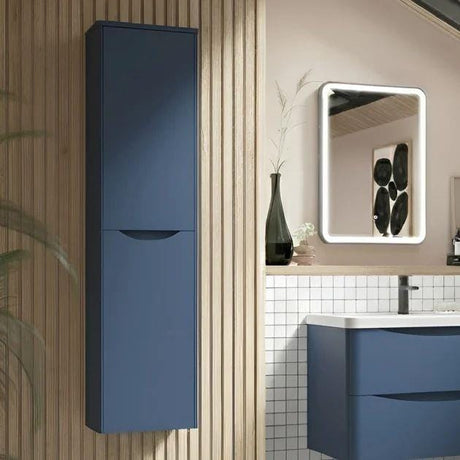 Aquarius Bathrooms Storage Unit Blue Aquarius Seren 400mm Wall Hung Storage Unit