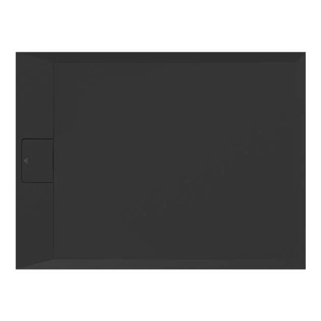 Ideal Standard Rectangle Shower Tray Ideal Standard Ultra Flat S i.life Shower Tray in Jet Black