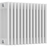 Aquarius Bathrooms Column Radiator Aquarius Foundry Horizontal 6 Column Radiator in White