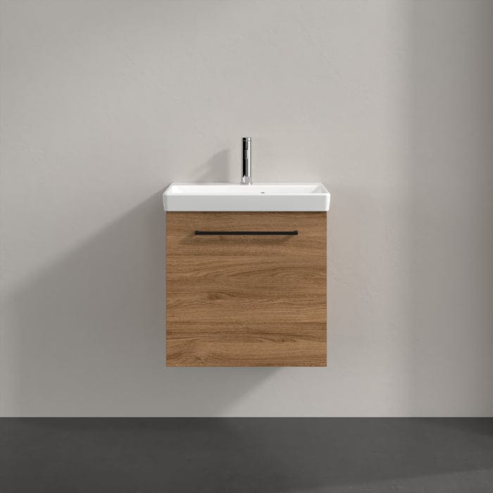 Villeroy & Boch Wall Mounted Vanity Unit Villeroy & Boch Avento Wall Hung Vanity Unit 530mm One Door with Basin