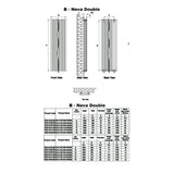 Reina Panel Radiator Reina Neva Vertical Double Panel Central Heating Radiator