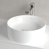 Villeroy & Boch Countertop Basin Villeroy & Boch Collaro 400mm Round Countertop Basin in White Alpin