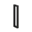 Crosswater Shower Door Handle Matt Black / Fluted Crosswater Asura 8mm Shower Door Handle