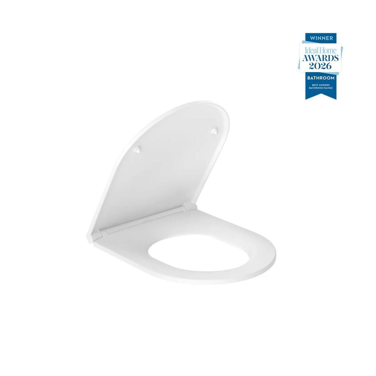 Vado Back to Wall Toilet Vado Cameo Round Rimless Back to Wall Toilet with Soft Close Seat