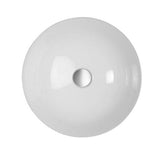 Crosswater Countertop Basin Crosswater Circus Round 400mm Countertop Basin in White