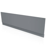 Aquarius Bathrooms Bath Panel 1900 x 550mm Aquarius Halite Waterproof Front Bath Panel in Matt Grey