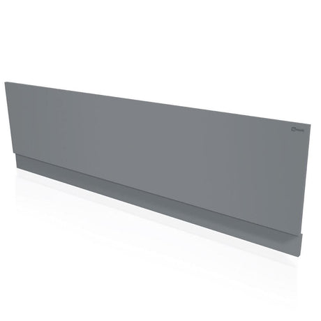Aquarius Bathrooms Bath Panel 1900 x 550mm Aquarius Halite Waterproof Front Bath Panel in Matt Grey