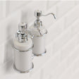 Burlington Soap Dispenser Burlington Double Soap Dispenser in Chrome