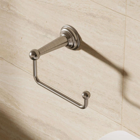Crosswater Toilet Roll Holder Brushed Nickel Crosswater Belgravia Toilet Roll Holder