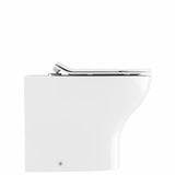 Crosswater Back To Wall Toilet Crosswater Kai Compact Back to Wall Toilet with Soft Close Quick Release Seat