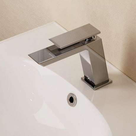 Crosswater Mono Basin Tap Chrome Crosswater Limit Mono Basin Mixer Tap