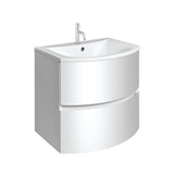 Crosswater Wall Mounted Vanity Unit Crosswater Svelte Wall Hung Vanity Unit with Basin