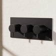 Crosswater Concealed Shower Valve Matt Black Crosswater MPRO 2 Outlet, 3 Handle Landscape Concealed Thermostatic Shower Valve