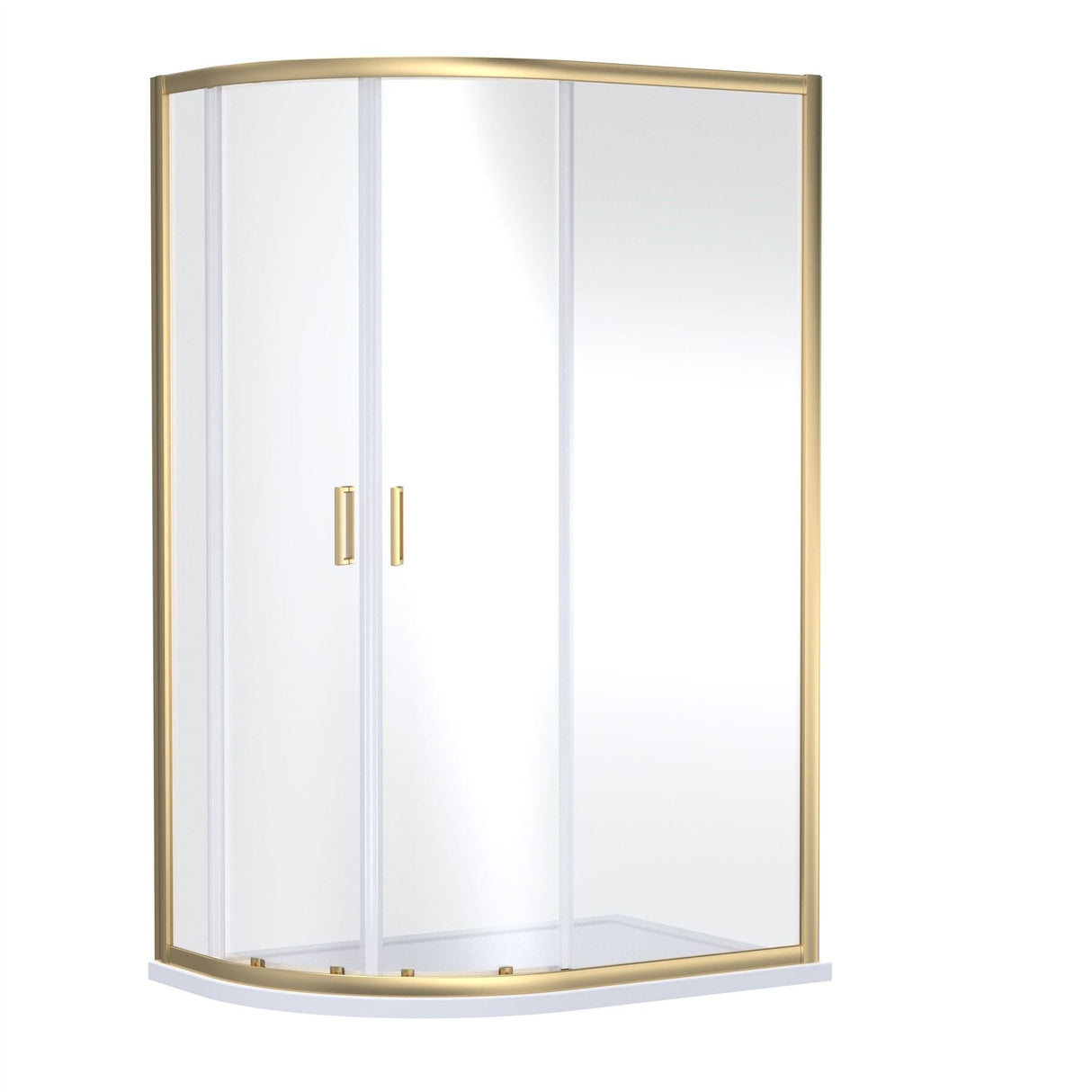 Aquarius Bathrooms Quadrant Shower Enclosure Aquarius Urbano 6mm Quadrant Shower Enclosure 1850mm