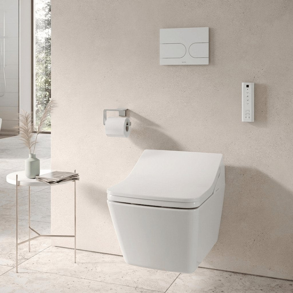 TOTO Smart Toilet TOTO SX Wall Hung Rimless Washlet® Smart Toilet Complete Auto Flush Pack