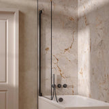 UK Bathroom Store Concealed Shower Set Crosswater Module Shower Set 5 with Pencil Handset and Overflow Bath Filler