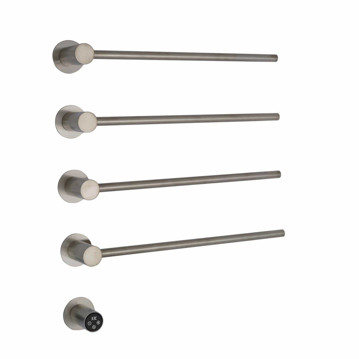 JTP Designer Towel Rail Stainless Steel JTP Onyx Electric Designer Towel Radiator