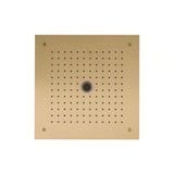 Crosswater Fixed Shower Heads Crosswater MPRO Stream Square Recessed Shower Head