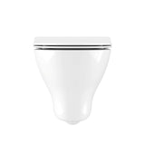Crosswater Wall Hung Toilet Crosswater Kai Rimless Wall Hung Toilet with Slimline Soft Close Seat