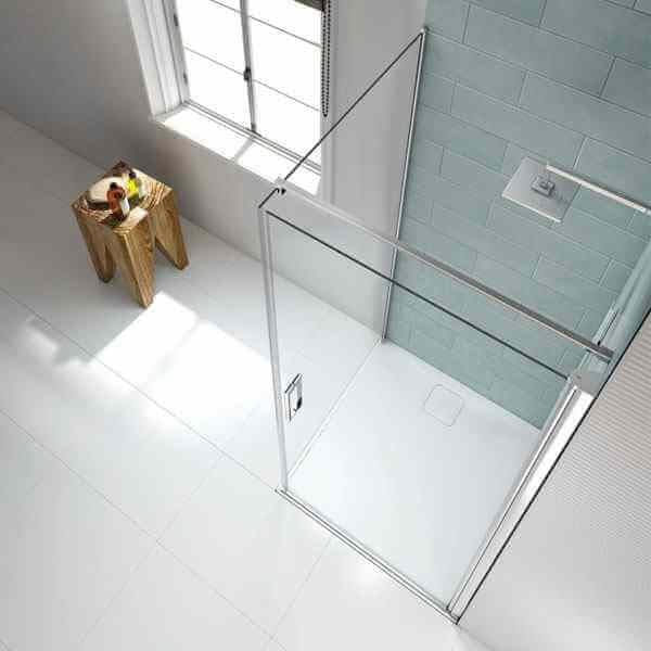 Merlyn Side Panel 760mm Merlyn 8 Series Side Panel for Frameless Pivot Door