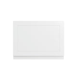 Aquarius Bathrooms Bath Panel 700mm Aquarius Halite Waterproof Traditional Shaker End Bath Panel in White Gloss
