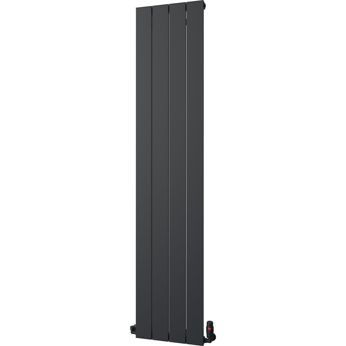 Aquarius Bathrooms Panel Radiator 1800 x375mm / Black Aquarius Maxx Flat Panel Radiator