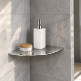 Smedbo Soap Dispenser Smedbo Ice Freestanding Square Soap Dispenser in Chrome