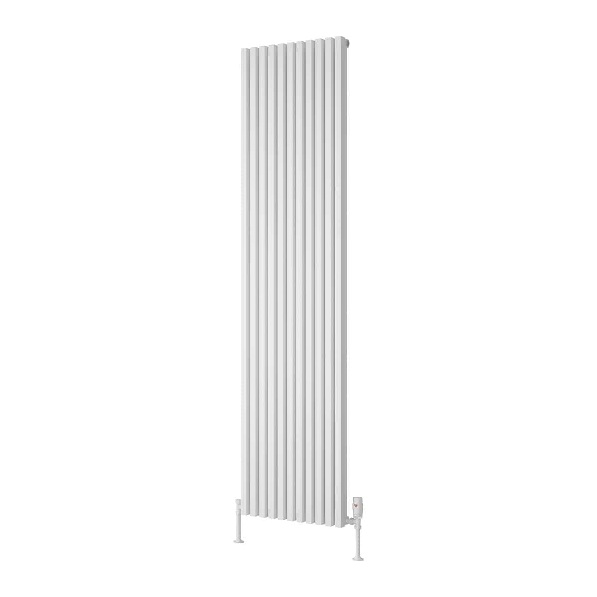 Reina Panel Radiator 1800 x 430mm / White Reina Albano Central Heating Vertical Radiator