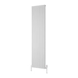 Reina Panel Radiator 1800 x 430mm / White Reina Albano Central Heating Vertical Radiator