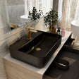 Aquarius Countertop Basin Black / 600mm Aquarius JF-Series 1 Taphole Countertop Basin