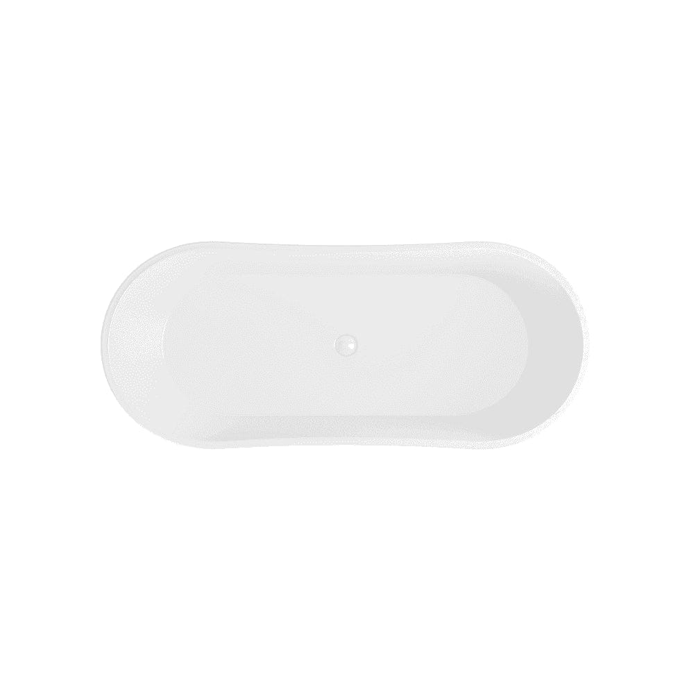 Eastbrook Roll Top and Slipper Freestanding Bath Eastbrook Chislehurst Freestanding Bath - 1700 x 790mm in Gloss White