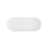 Eastbrook Roll Top and Slipper Freestanding Bath Eastbrook Chislehurst Freestanding Bath - 1700 x 790mm in Gloss White