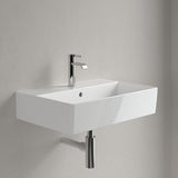 Villeroy & Boch Wall Hung Basin 600mm Villeroy & Boch Memento 2.0 Wall Hung Basin with Overflow in White Alpin