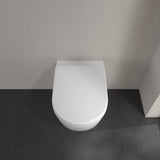 Villeroy & Boch Back to Wall Toilet Villeroy & Boch Subway 2.0 Rimless Back to Wall Toilet with Soft Close Seat
