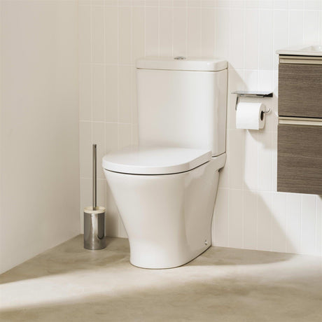 Roca Toilet Seats Roca The Gap Round Compact Soft Close, Quick Release Toilet Seat