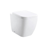 Imex Back to Wall Toilet Imex Essence Back to Wall Rimless Toilet with Soft Close Seat