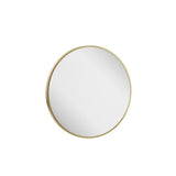 Crosswater Standard Mirror 600mm / Brushed Brass Crosswater Infinity Round Framed Mirror