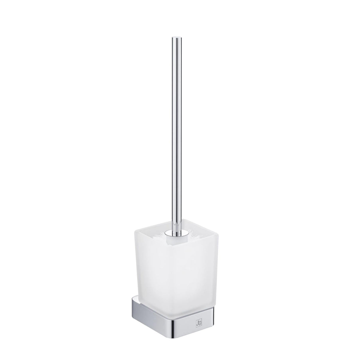 JTP Toilet Roll Holder Chrome JTP HIX Toilet Brush and Holder