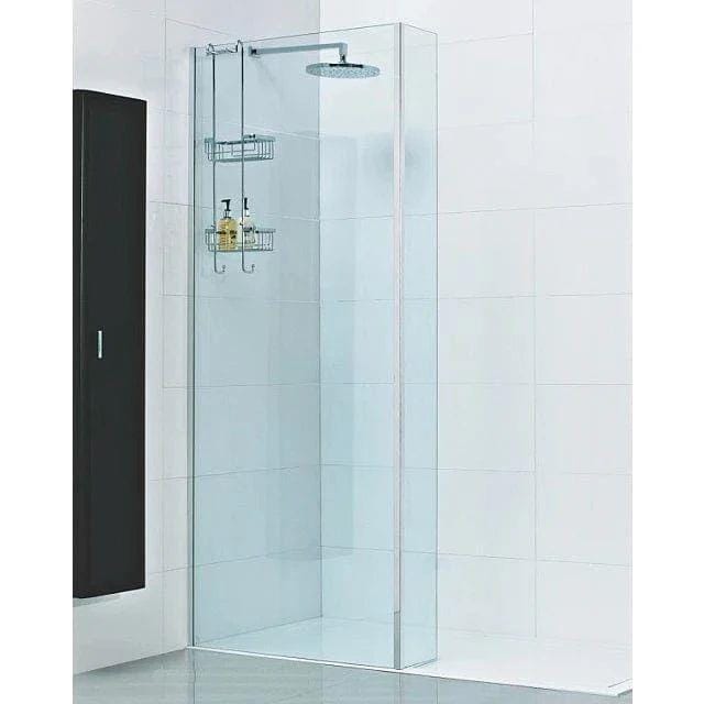 UK Bathroom Store Wetroom Accessory Aquarius Coniston 8mm Pivot Deflector Panel