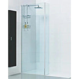 UK Bathroom Store Wetroom Accessory Aquarius Coniston 8mm Pivot Deflector Panel